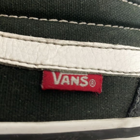 VANS•SK-8 HI•BLACK•MENS 7 - Picture 3 of 8